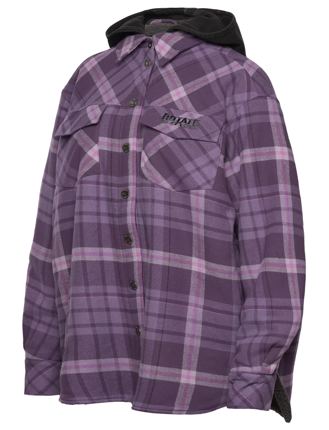 Flannel Oversized Shirt - Overshirts