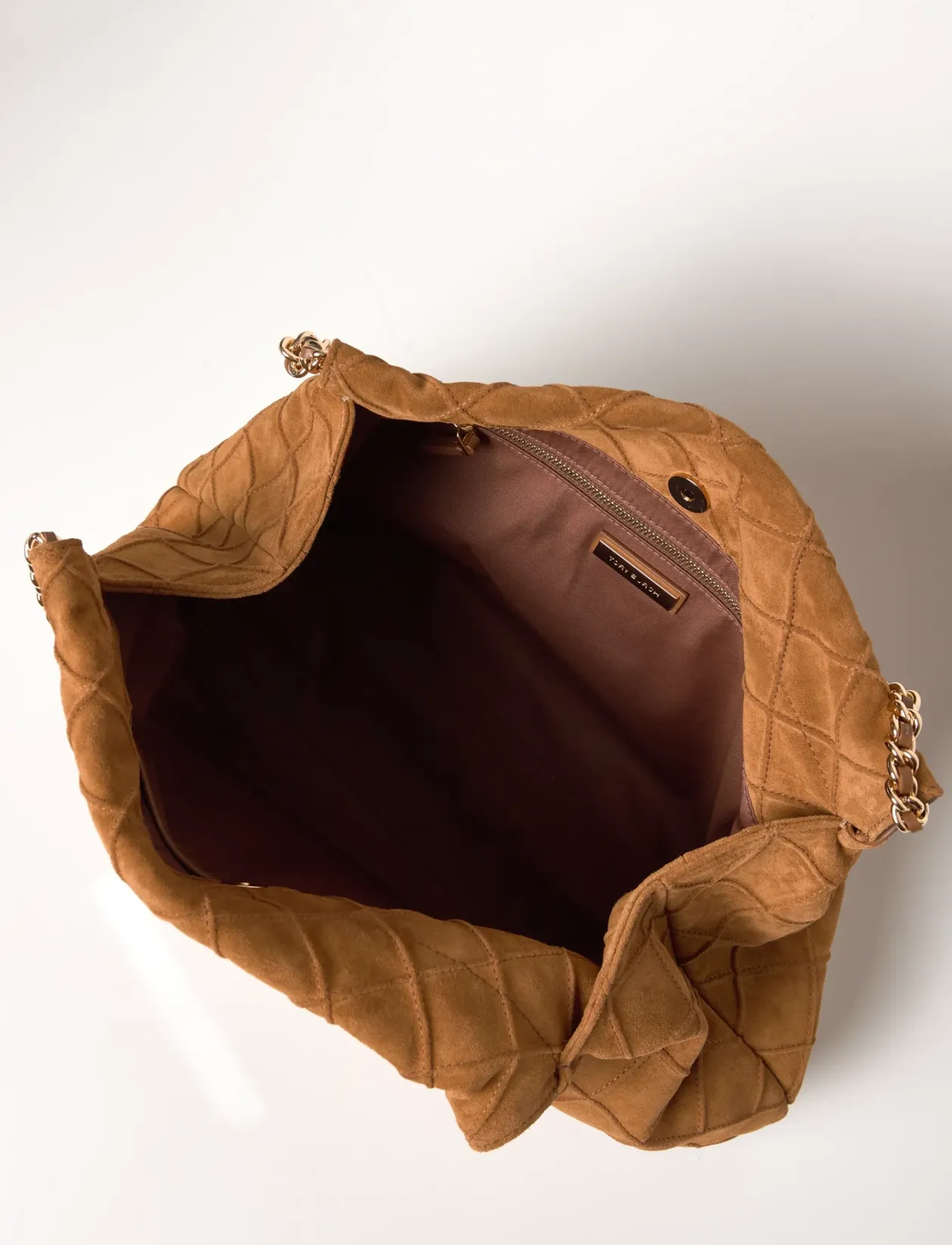 Fleming Suede Hobo Bag - Top handle tasker