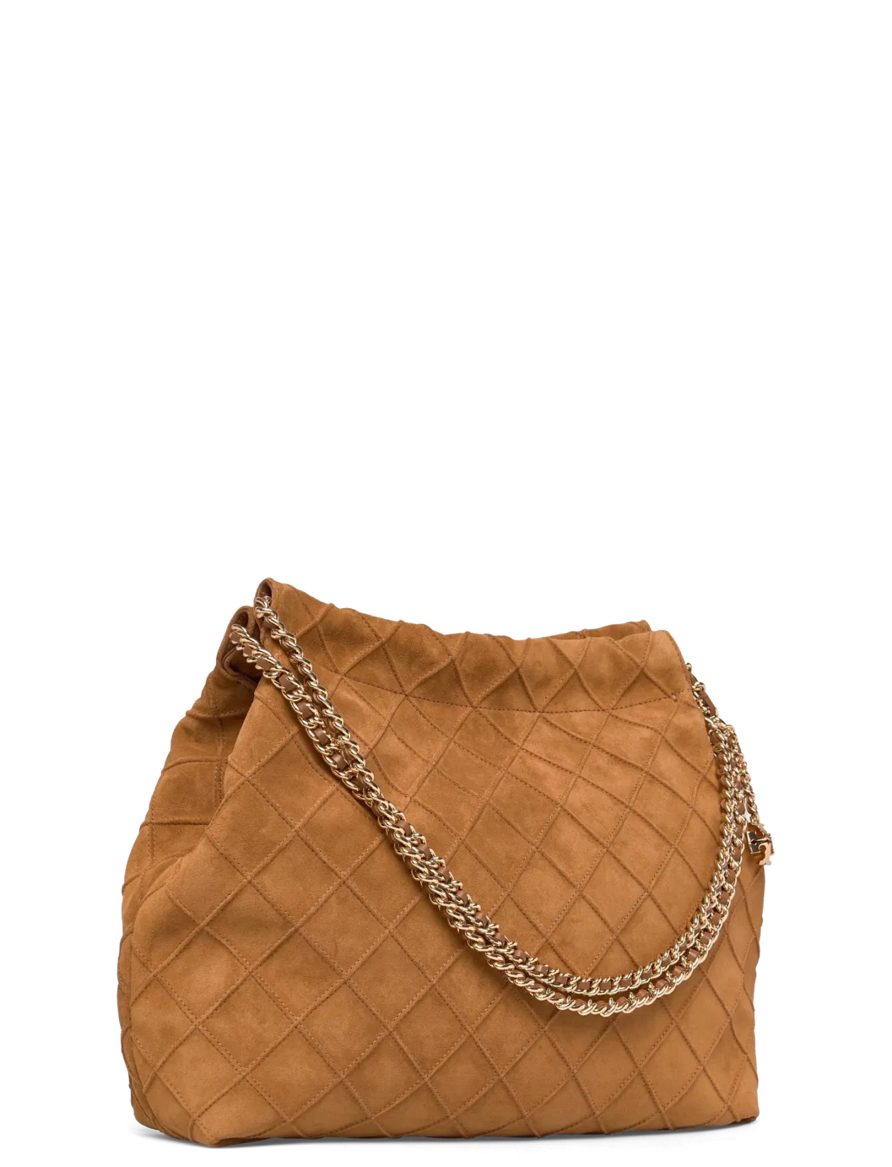 Fleming Suede Hobo Bag - Top handle tasker