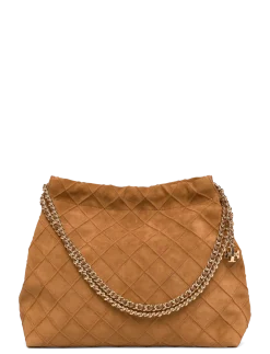 Fleming Suede Hobo Bag - Top handle tasker