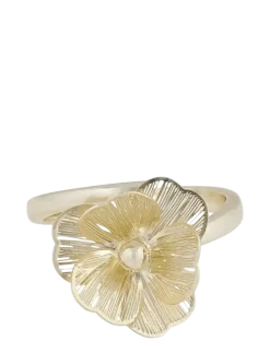 Flora petal ring plain g-One Size - Ringe