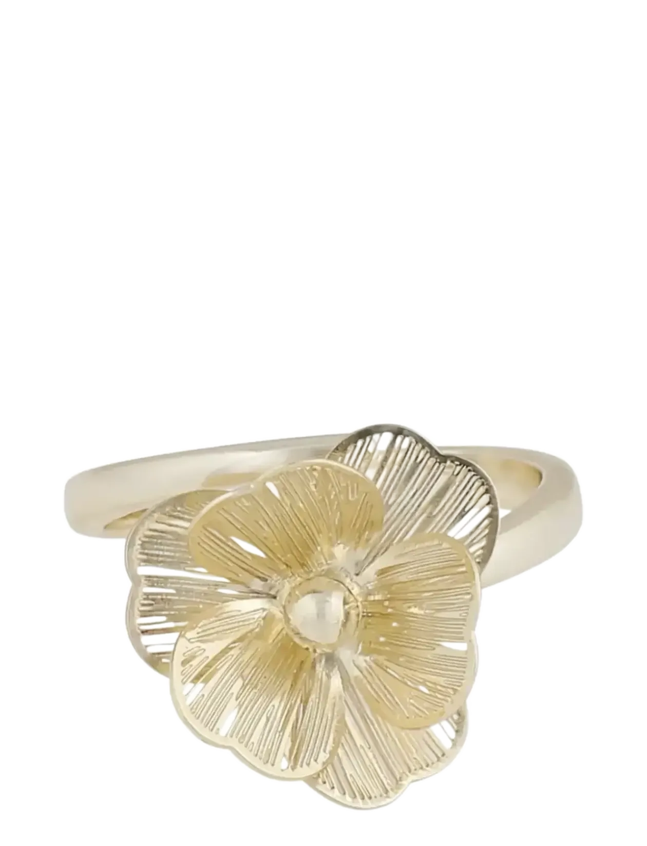 Flora petal ring plain g-One Size - Ringe