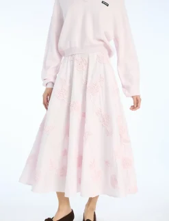 FLOWER MAXI SKIRT - Maxi nederdele