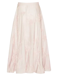 FLOWER MAXI SKIRT - Maxi nederdele