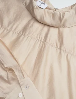 Fold Collar Blouse - Langærmede bluser