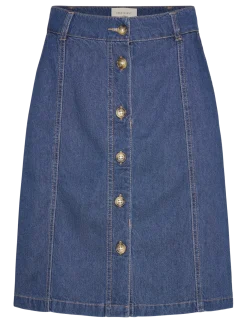 FQALIA-SKIRT - Denimnederdele