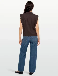 FQBINA-BLOUSE - Ærmeløse bluser