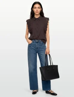 FQBINA-BLOUSE - Ærmeløse bluser