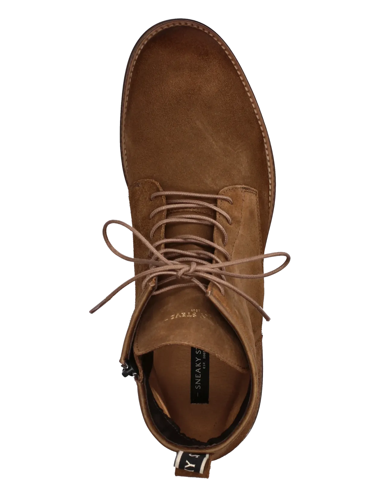 Fred Suede Tobacco - Med snøre