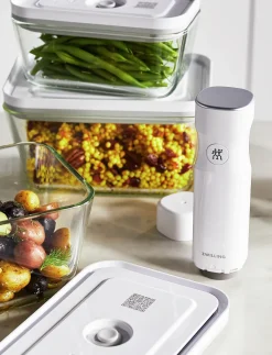 Fresh & Save, Vakuum startpakke Glas Hvid - Vakuumpakkere