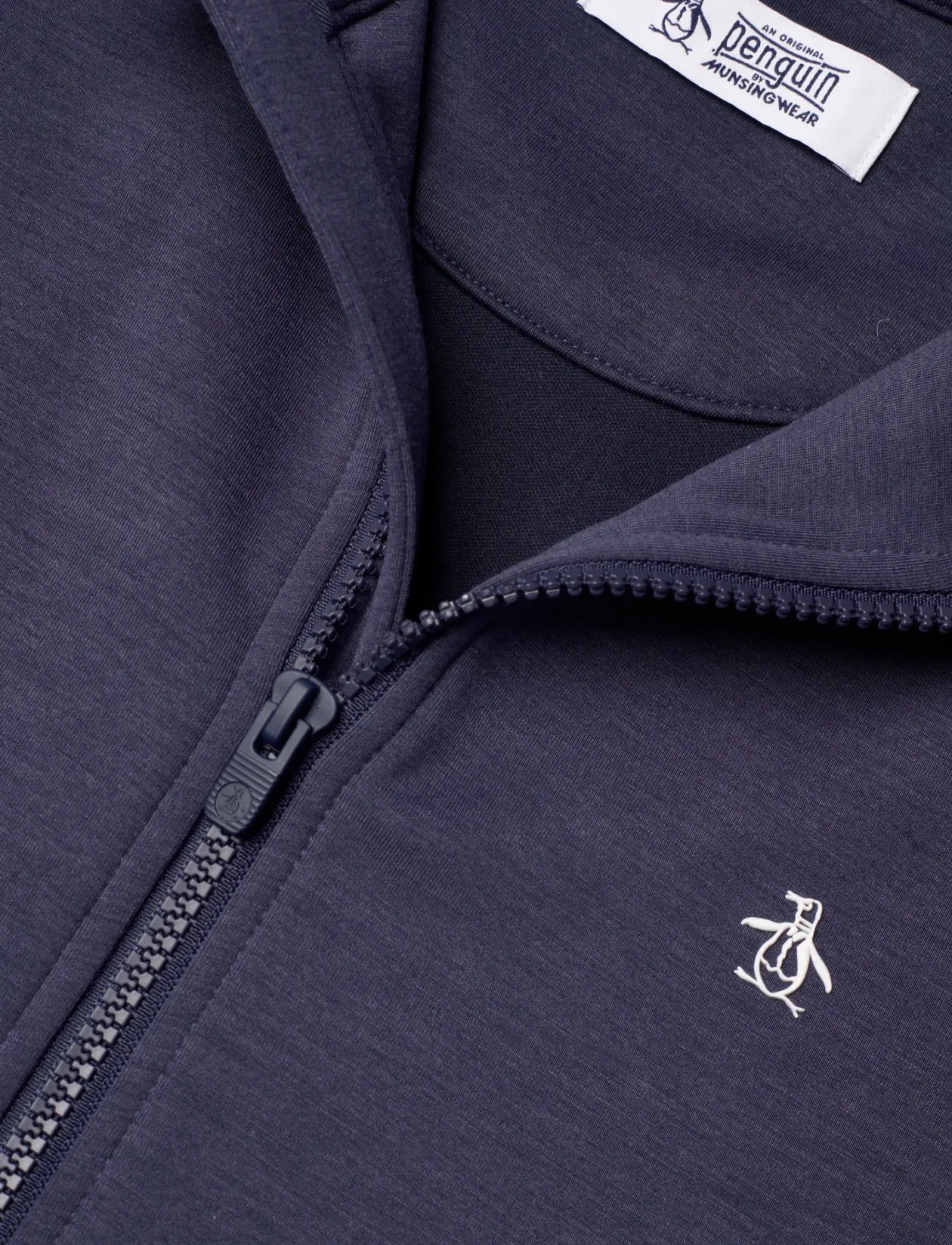 Full Zip Textured Knit Jacket - Golfjakker