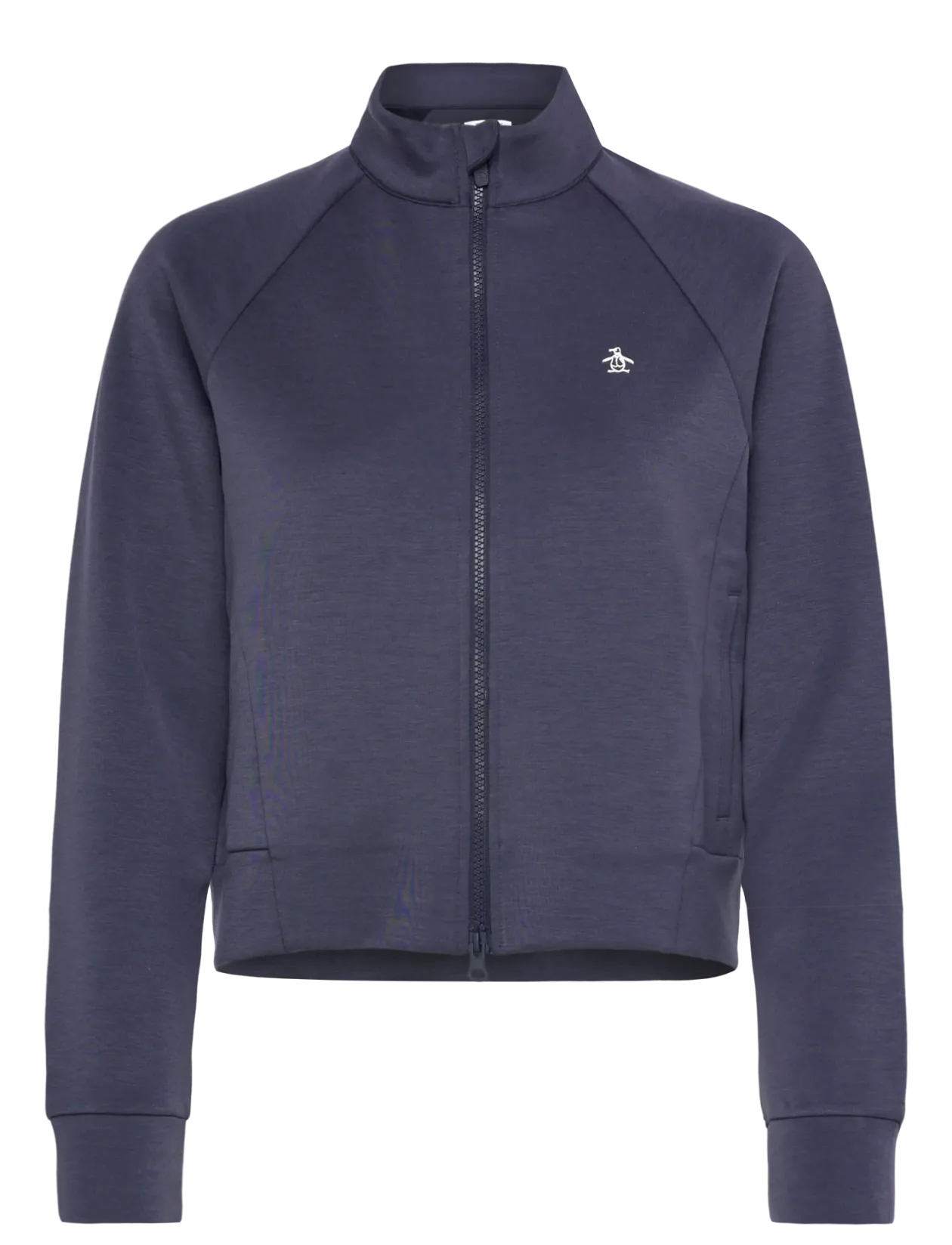 Full Zip Textured Knit Jacket - Golfjakker