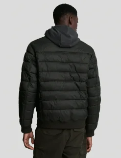 Funnel Neck Wadded Jacket - Forede jakker