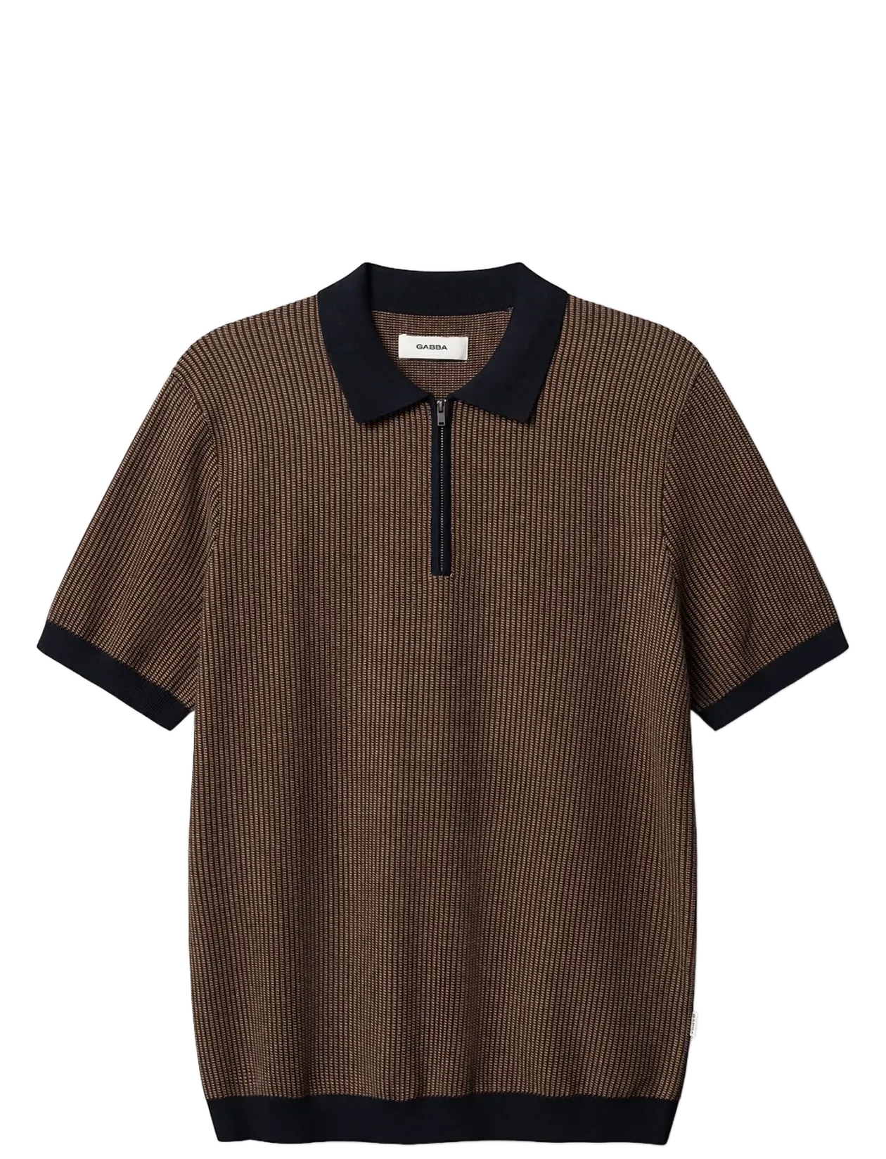 GABoswald Retro SS Knit - Kortærmede poloer