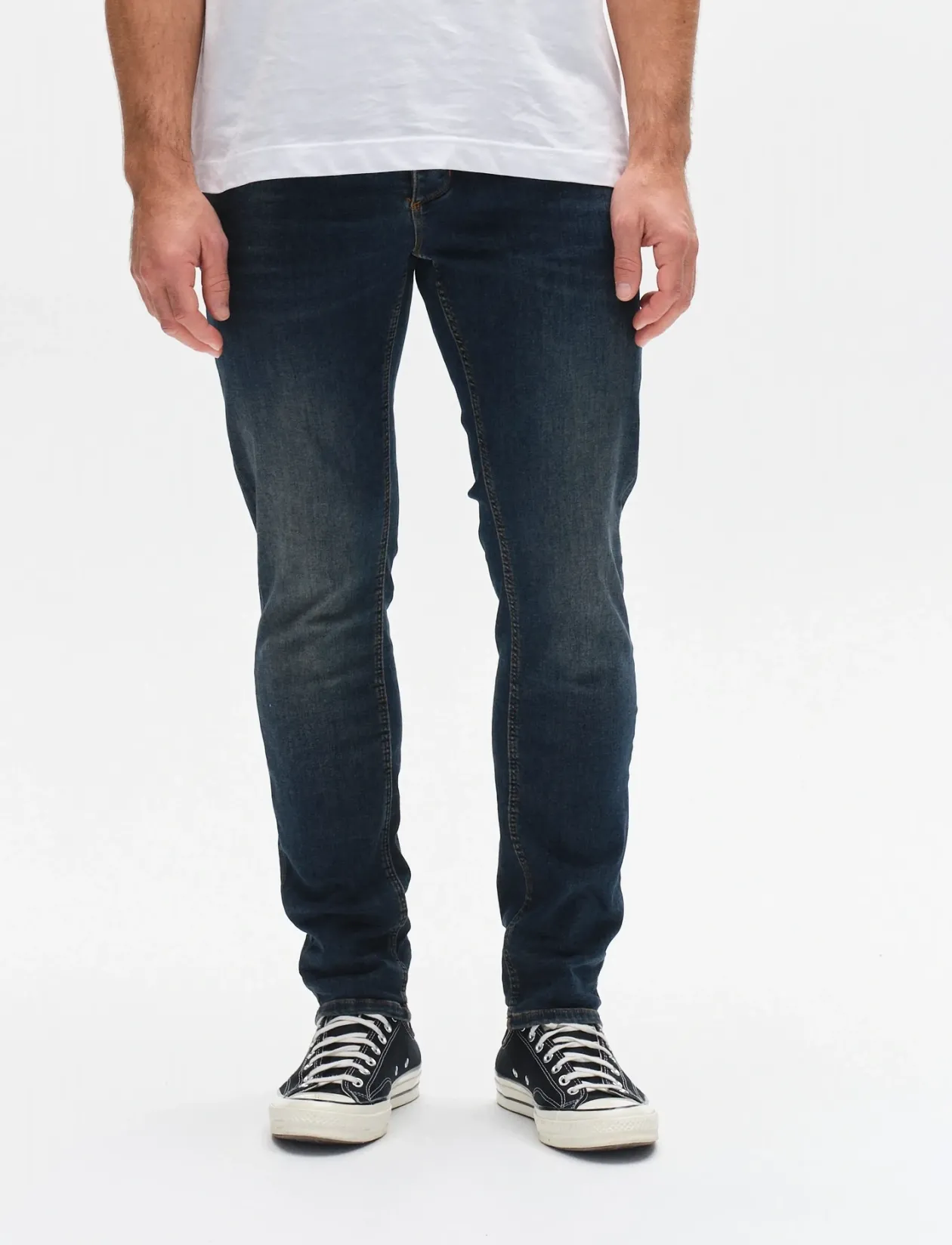 GABrey K3606 Mid Blue Jeans - Slim jeans