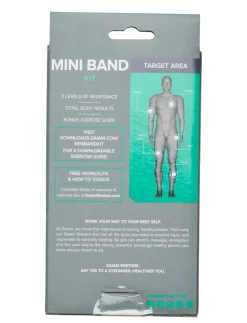 GAIAM RESTORE MINI BAND KIT 3-PACK - Modstandsbånd