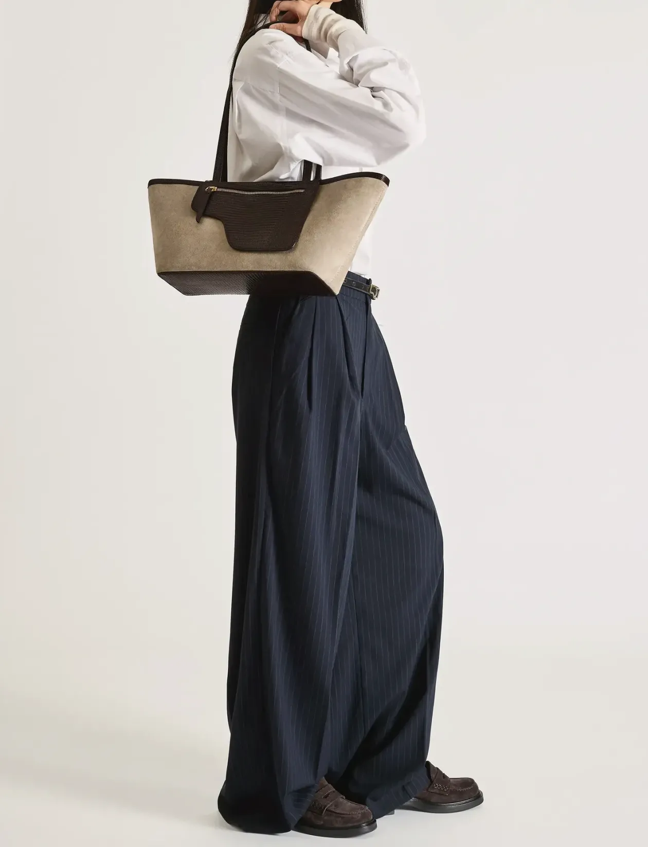 Gaiba Avena/Walnut Suede/Printed Lizard - Shoppere