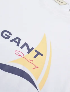 GANT SAILING GRAPHIC T-SHIRT - Kortærmede