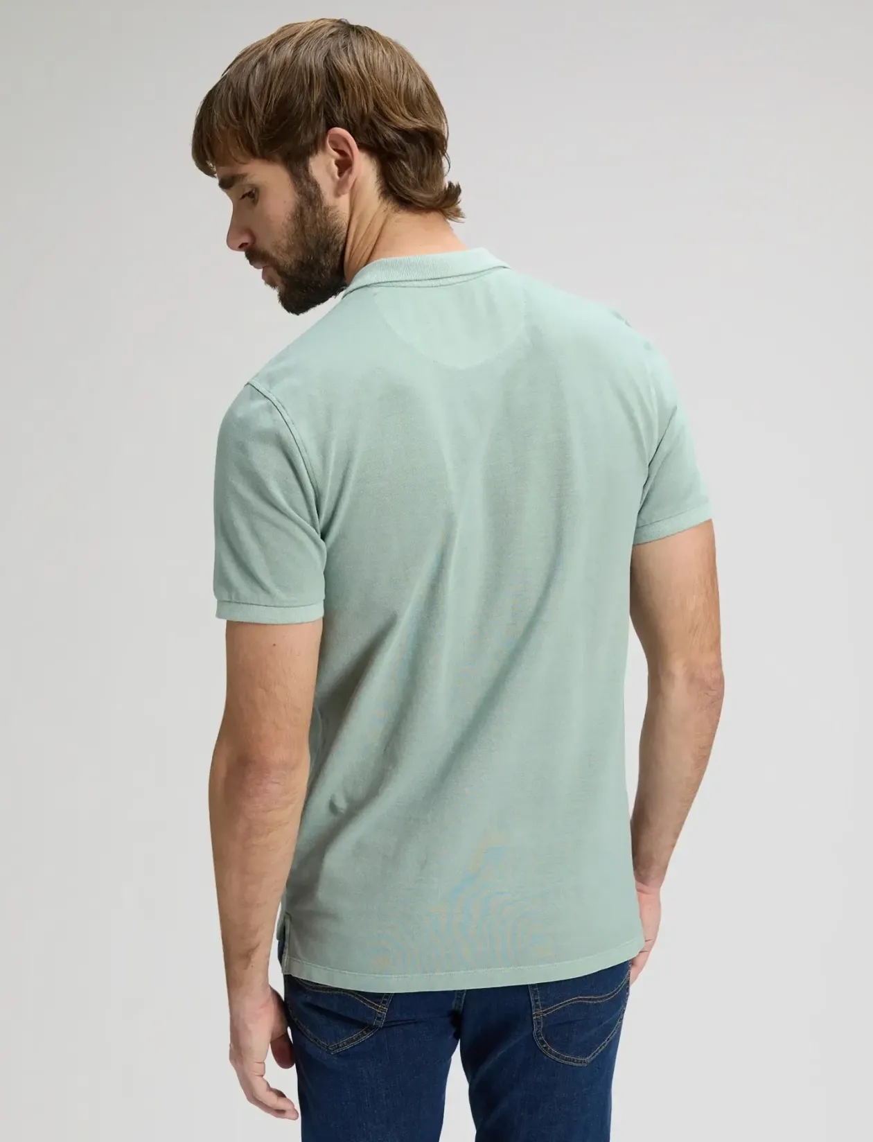 GARMENT DYE POLO - Kortærmede