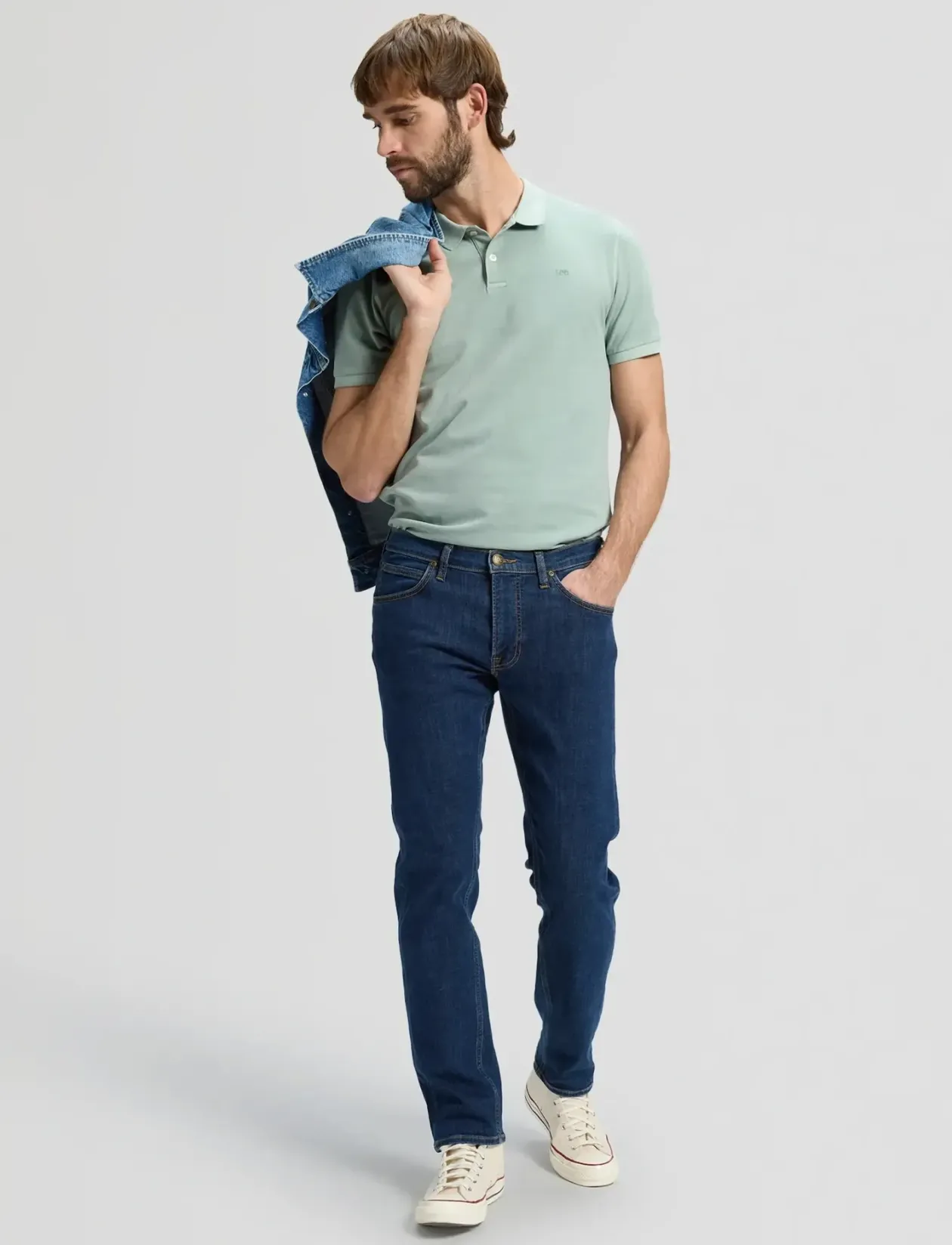 GARMENT DYE POLO - Kortærmede