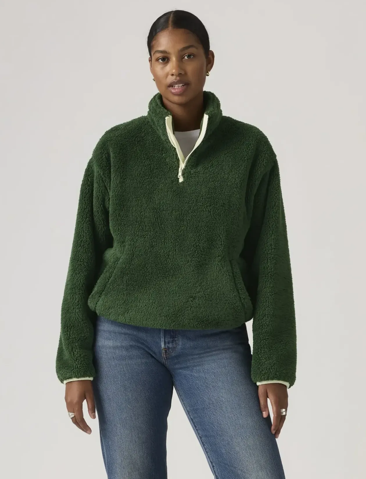 GEMMA SHERPA 1/4 ZIP MOUNTAIN - Midlayer-jakker