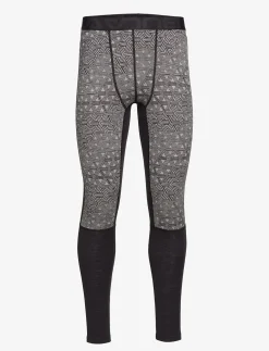 Geo Merino Wool Pants - Termoleggings