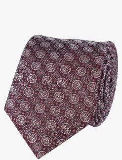 Geometric Silk Tie - Slips