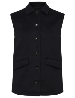 Gigi Wool Blend Vest - Blazere