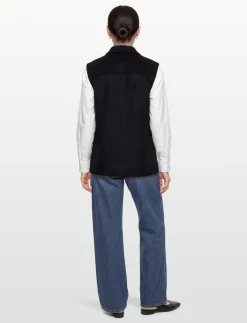 Gigi Wool Blend Vest - Blazere