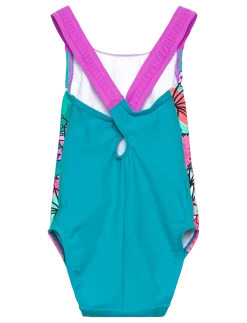 Girls Learn to Swim Printed Crossback - Badedragter