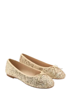Glitter ballet flats - Ballerinaer & Slip ons