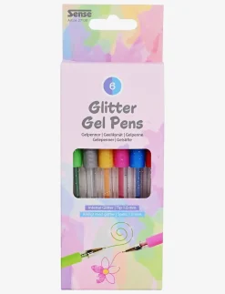 GLITTER GELPENNOR 6-P - Farveblyanter