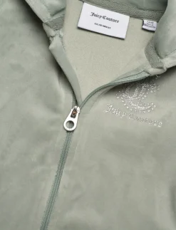 Glitter Print Zip Thru & Relaxed Jog Set - Sæt