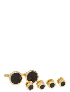 Gold & Cuff Links & Studset - Manchetknapper