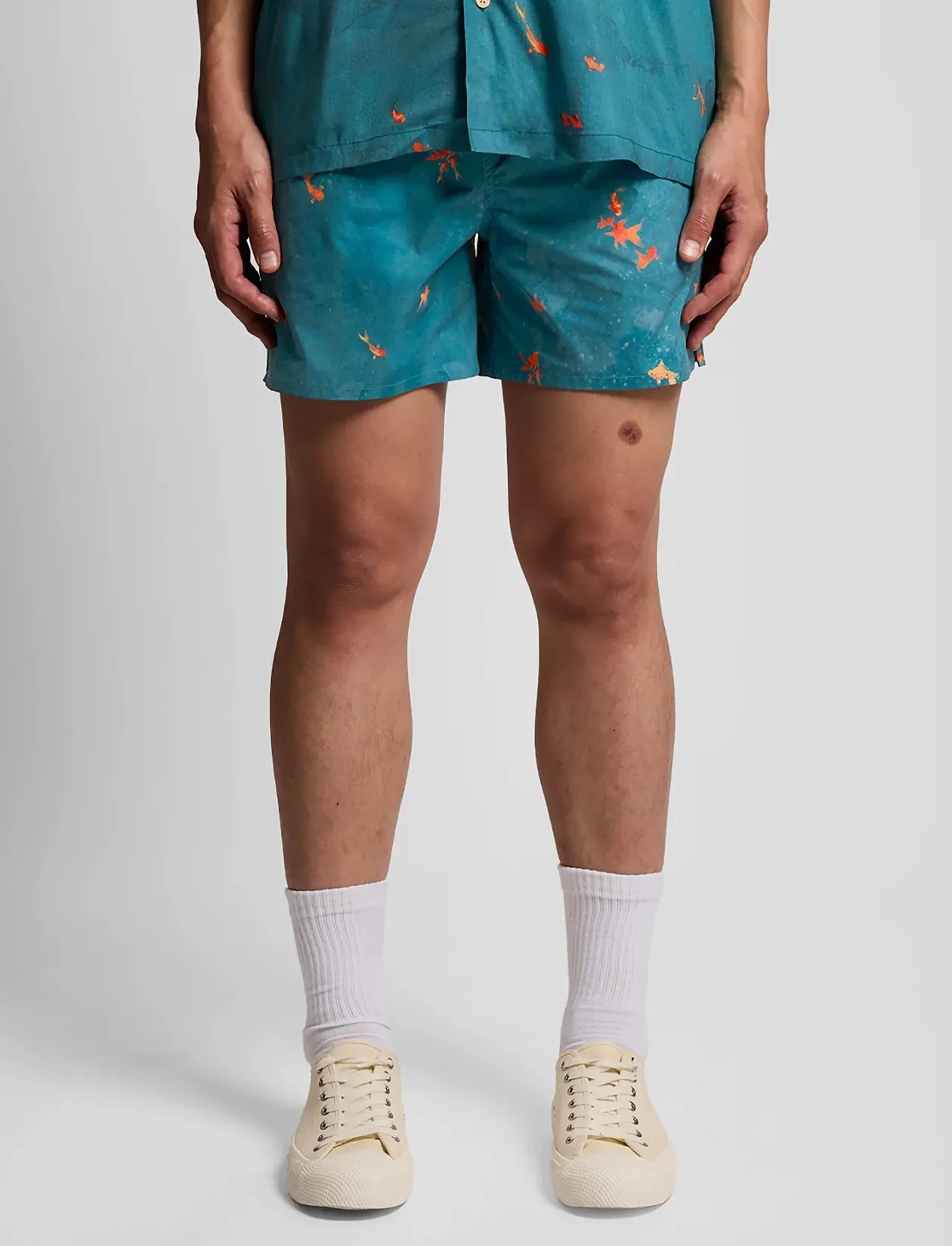 Goldfish Print Swimshort - Badebukser