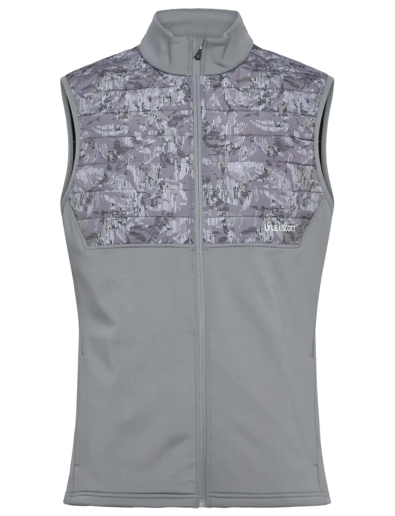 Golf Printed Windjammer Full Zip Vest - Veste