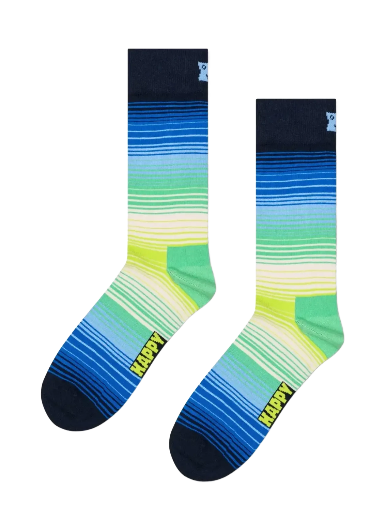Gradient Stripe Sock - Sokker