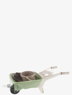 green garden wheelbarrow set -plastic wheels - Haveredskaber