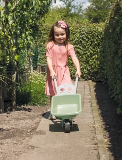 green garden wheelbarrow set -plastic wheels - Haveredskaber