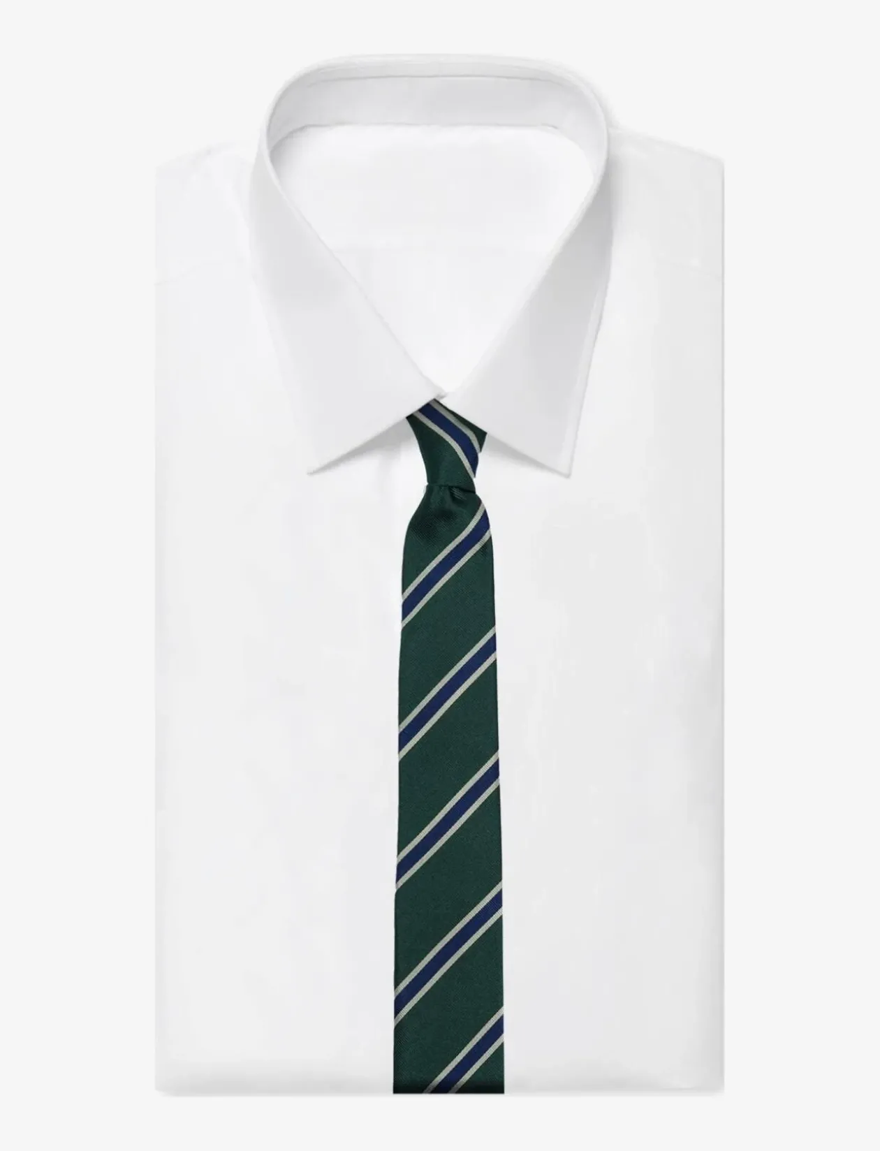 Green Striped Preppy - Slips