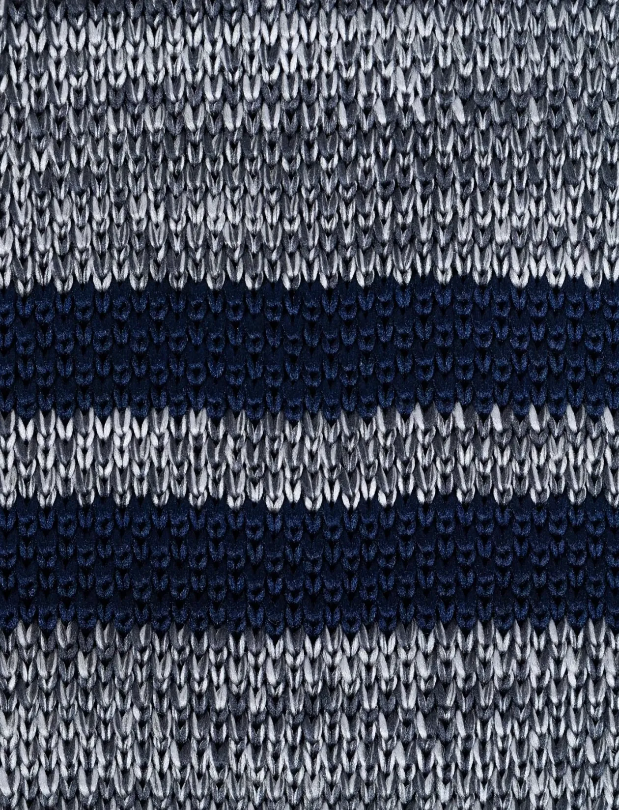 Grey Navy Signature Knit - Slips