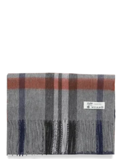 Grey Wool Scarf - Halstørklæder