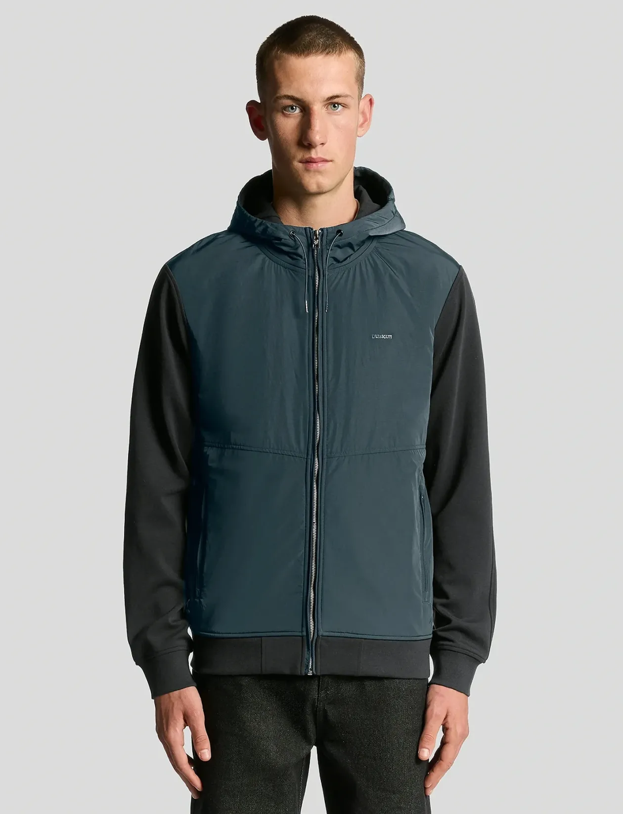 Half Raglan Hybrid Hoodie - Hættetrøjer