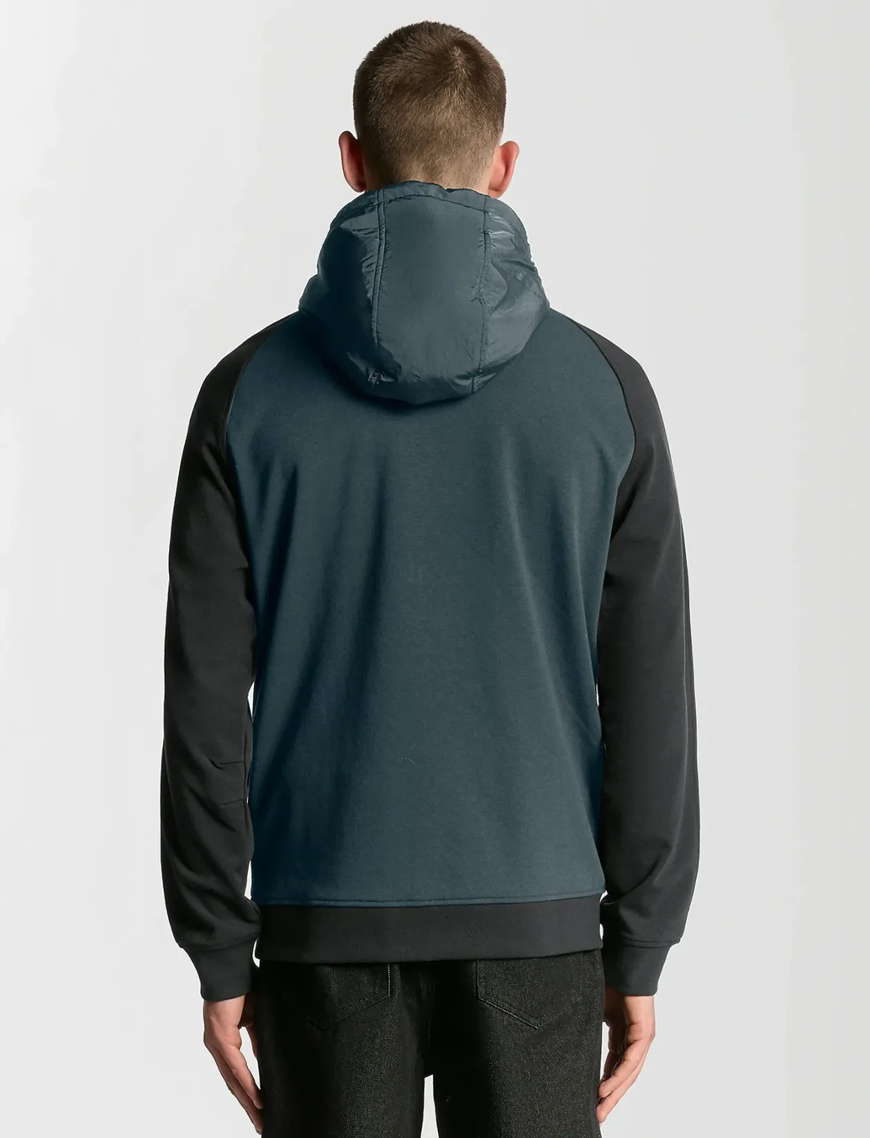 Half Raglan Hybrid Hoodie - Hættetrøjer