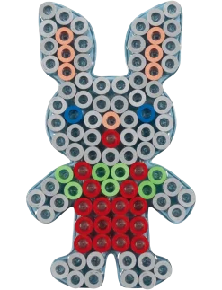 Hama Maxi Pegboard Blister Penguin / Bunny - Perler