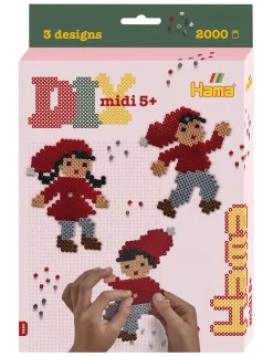 Hama Midi Hanging box Christmas Fun 2000 pcs - Perler