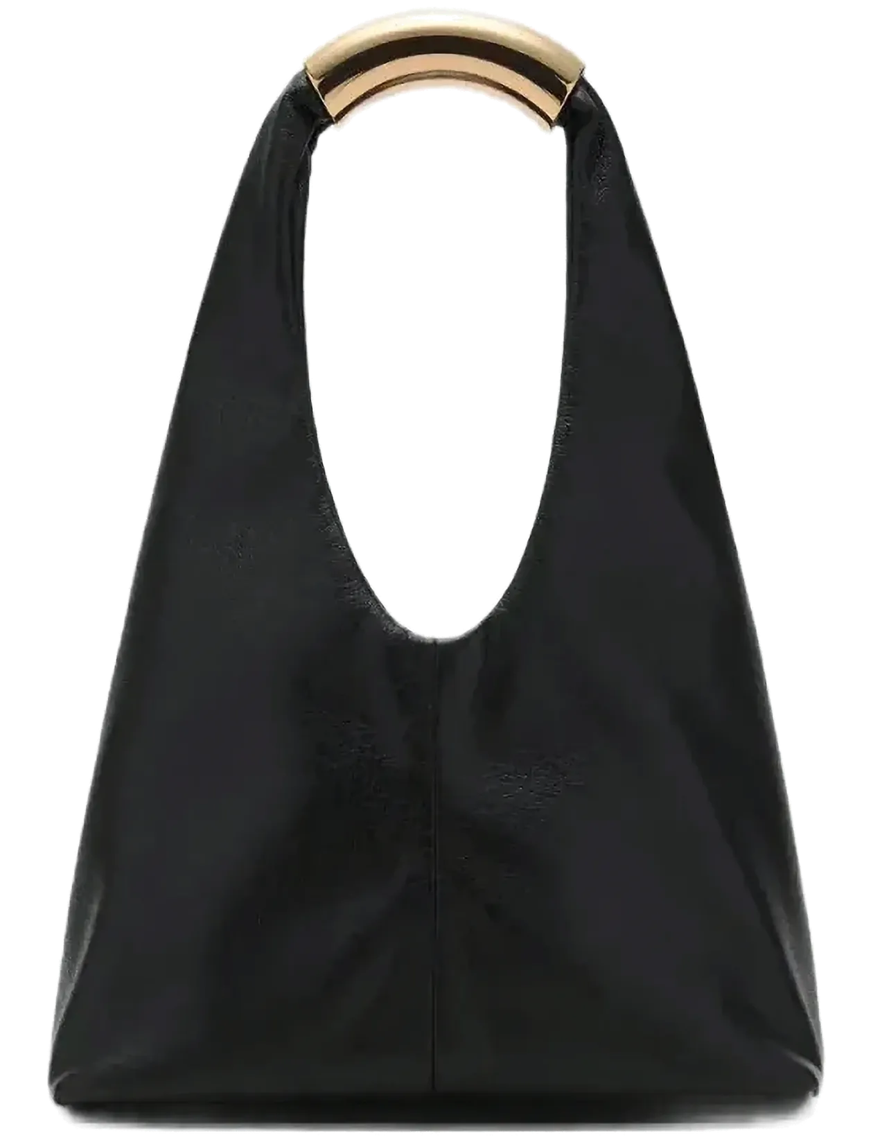 Handbag with metal handle - Top handle tasker