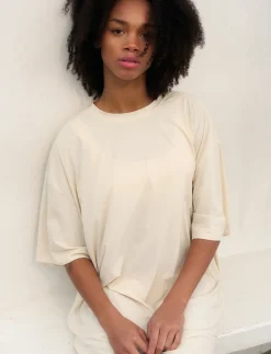 HANGOUT Tee Dress Slit - Kjoler