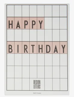 Happy Birthday flags - Kalendere & Notesbøger