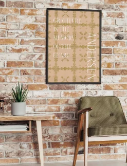 H.C. Andersen - Gratitude - Plakater